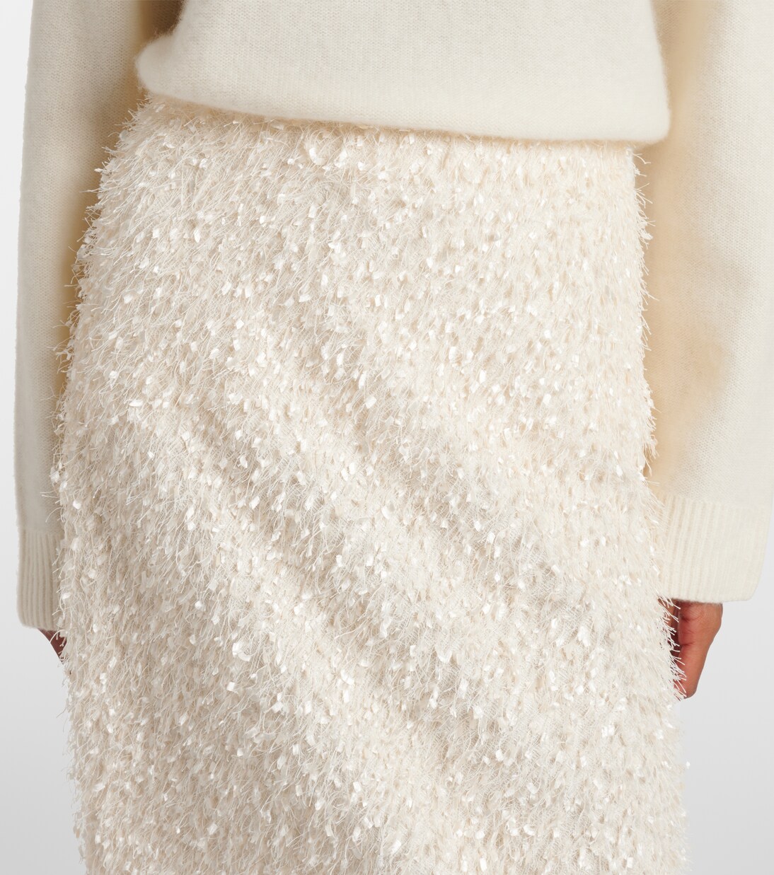 Fringed midi skirt | Vince