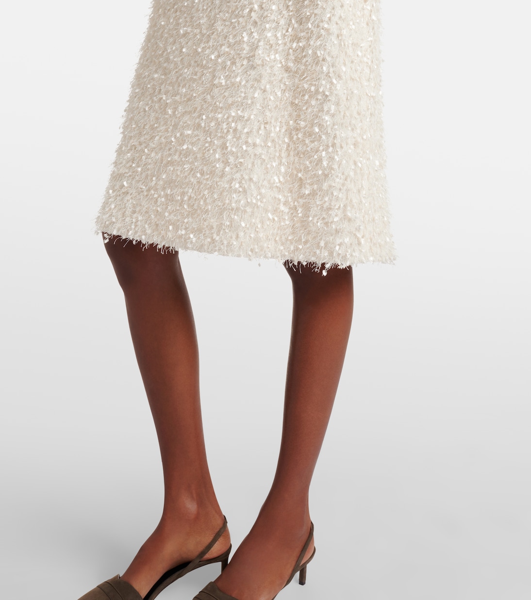 Fringed midi skirt | Vince