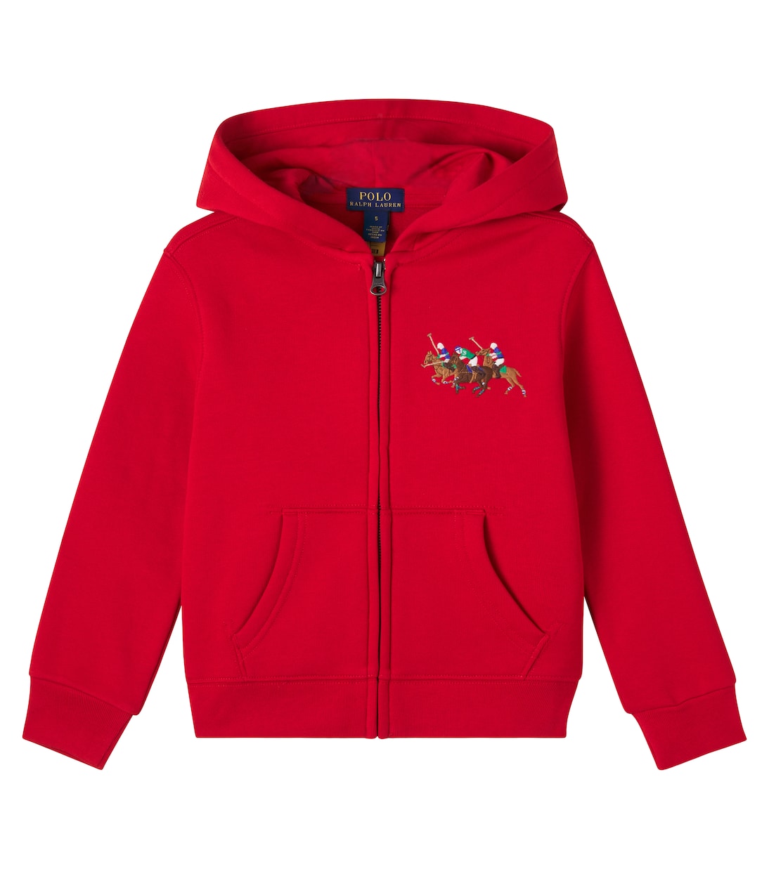 Sudadera en mezcla de algodón bordada | Polo Ralph Lauren Kids