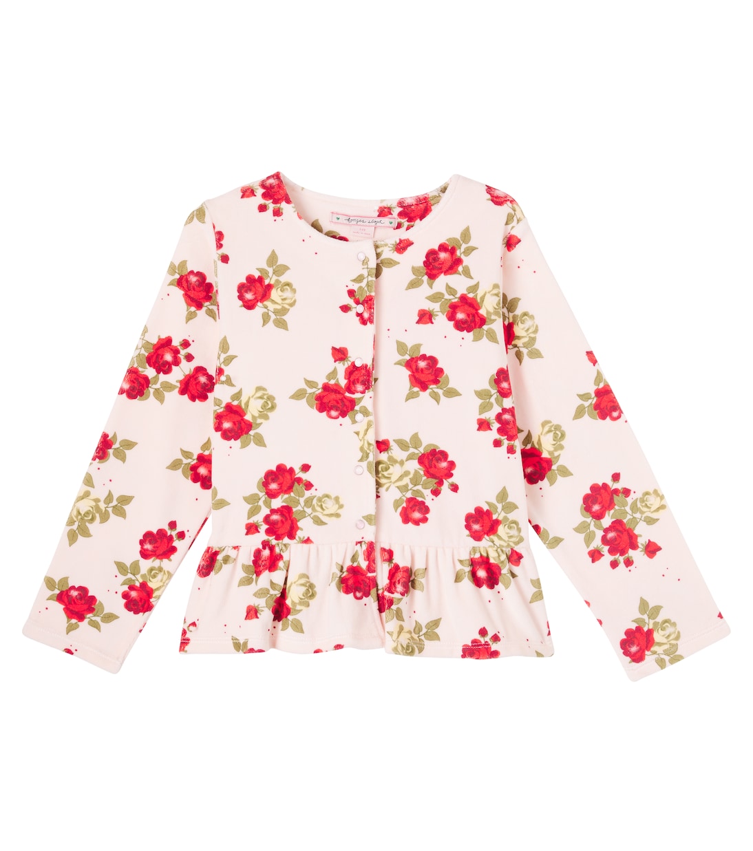 Velula floral velvet cardigan | Konges Sløjd