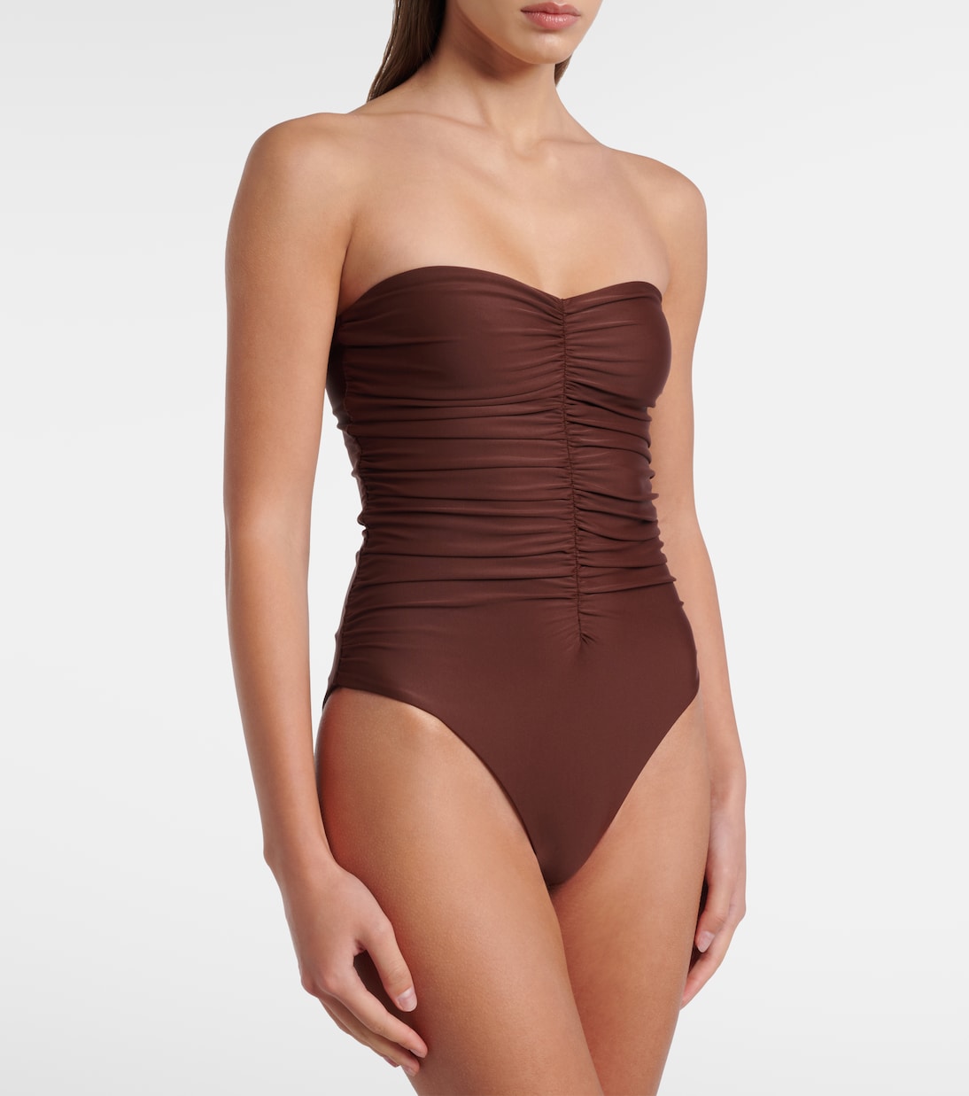 Yara ruched swimsuit  | Jade Swim