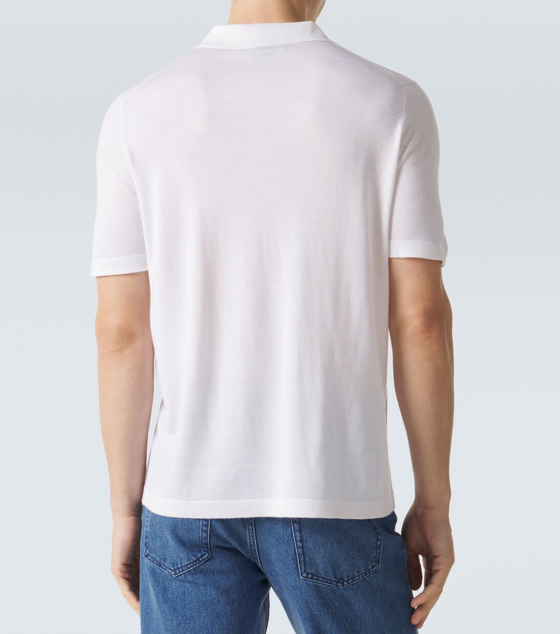 Polohemd aus Kaschmir und Seide | Gabriela Hearst