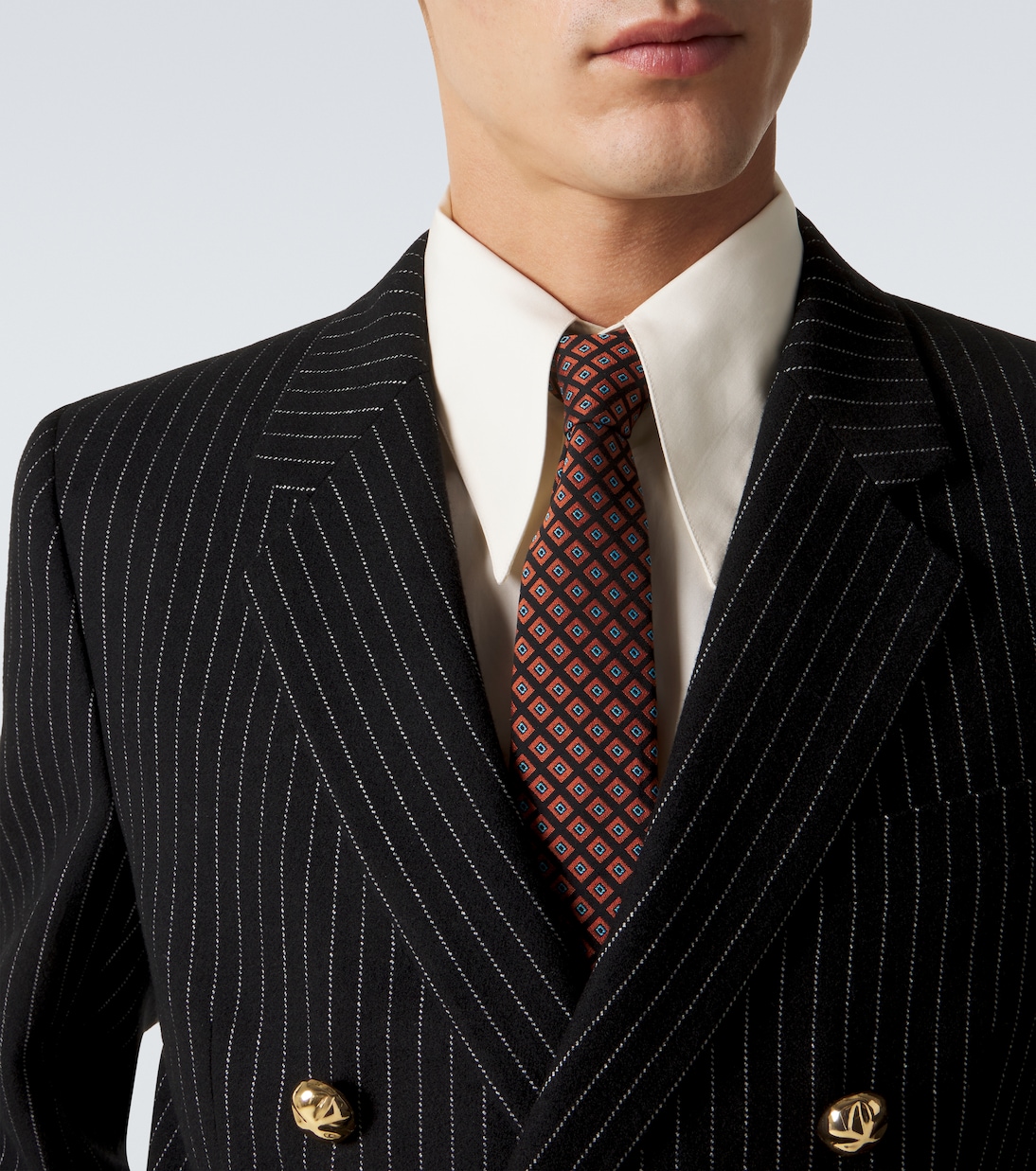 VLogo silk jacquard tie | Valentino Garavani