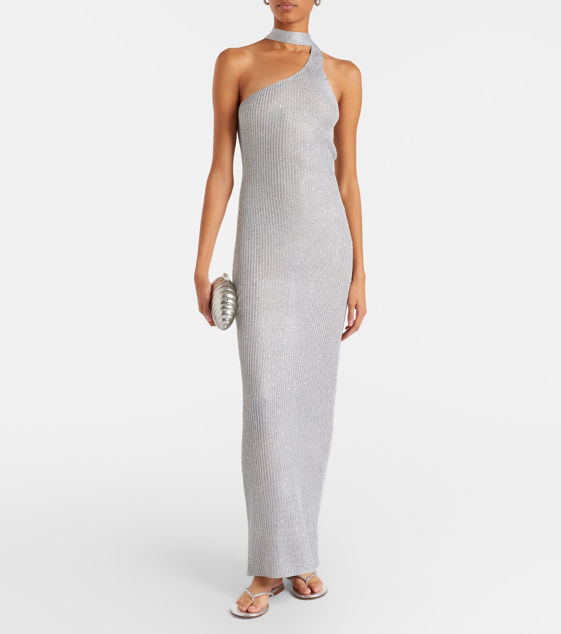 Robe longue Aretha à sequins | Bananhot