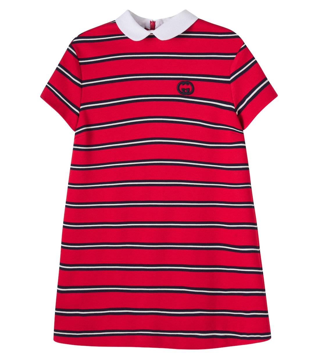 Interlocking G striped polo dress | Gucci Kids