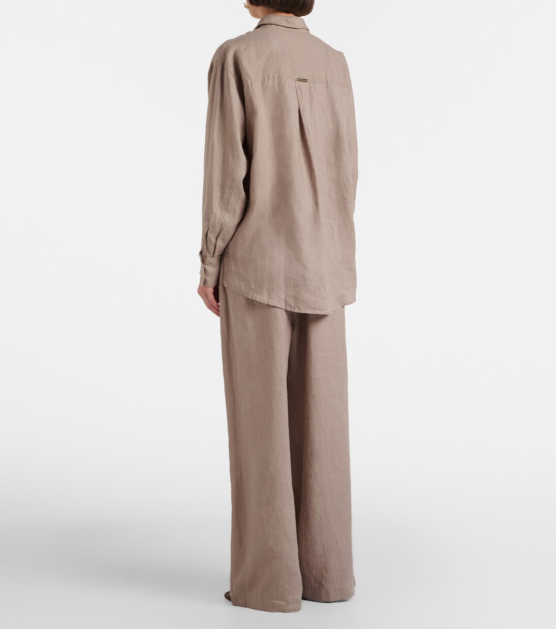 Zakynthos linen wide-leg pants | Heidi Klein