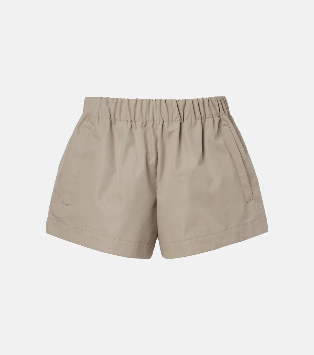 Clean cotton-blend shorts  | Wardrobe.NYC