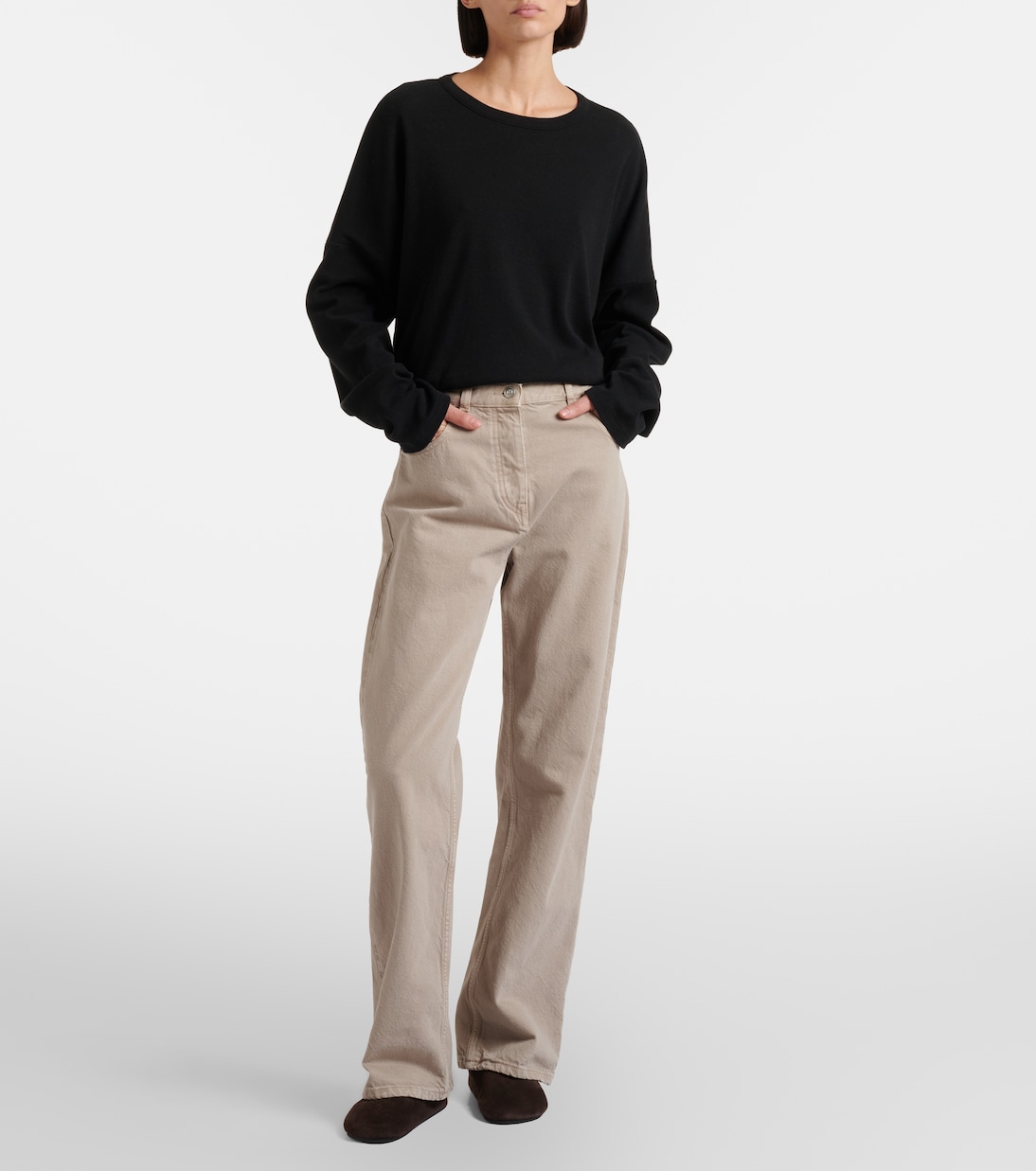 Finbar wide-leg jeans | The Row