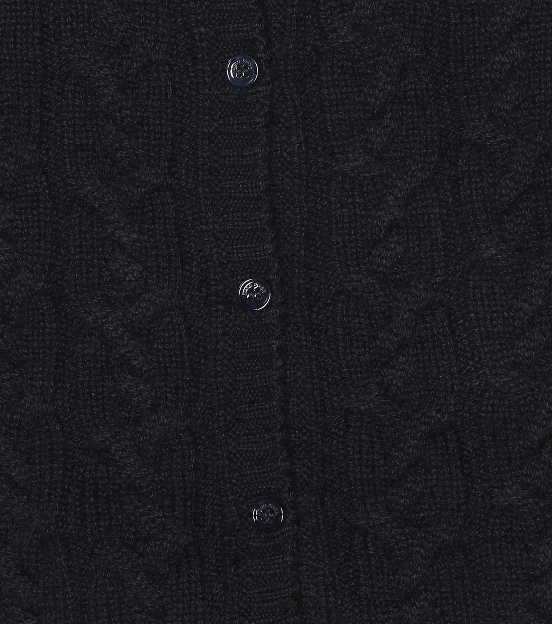 Downy Cables cashmere cardigan | Loro Piana Kids