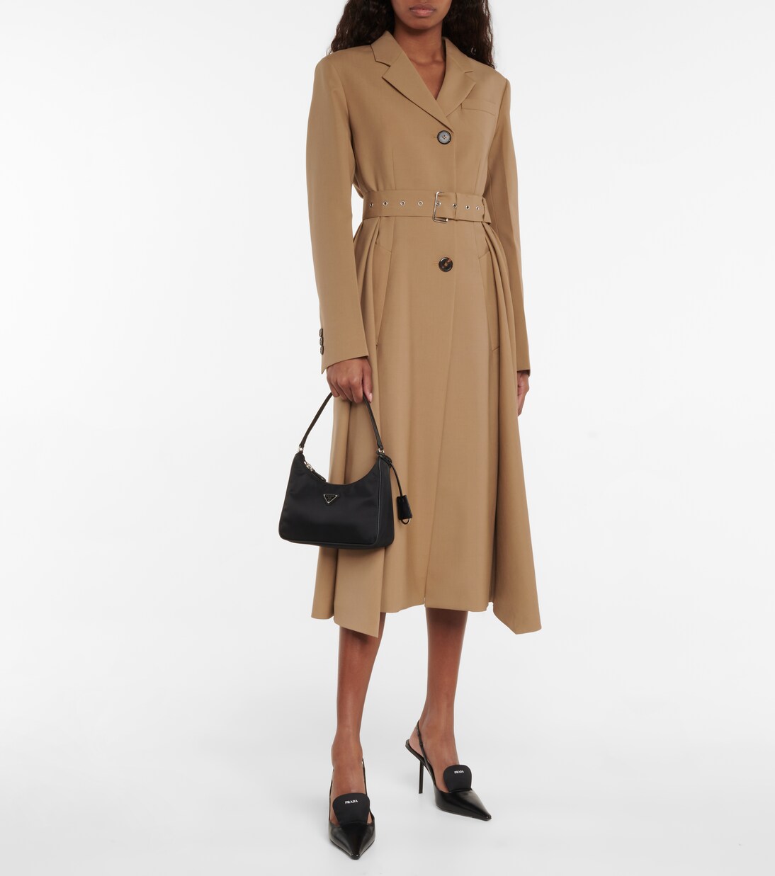 Soprabito in lana vergine | Prada