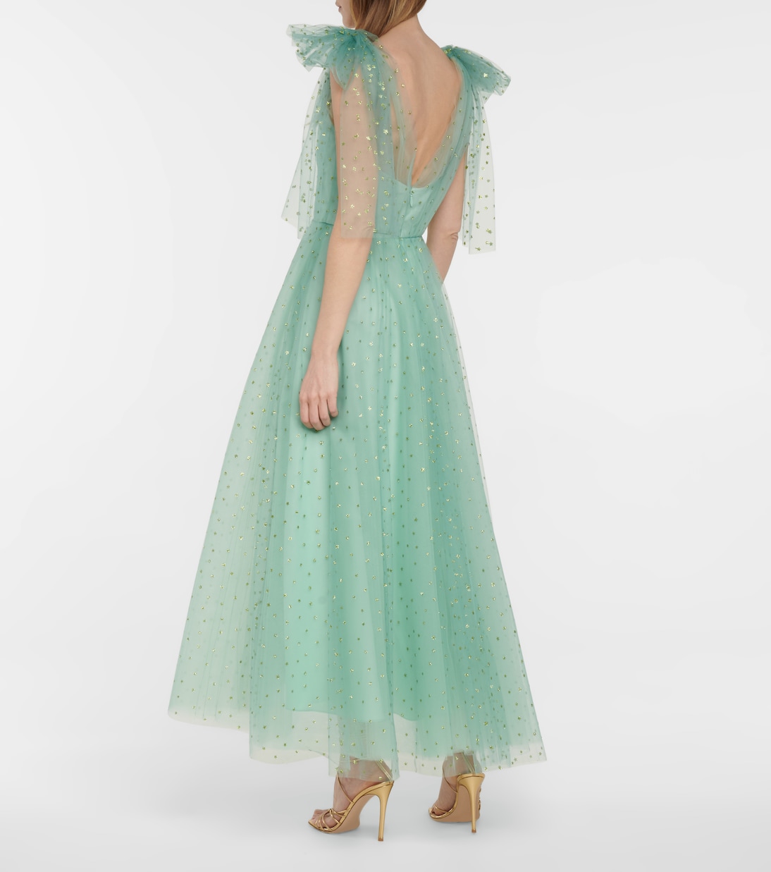 Verzierte Robe aus Tüll | Monique Lhuillier
