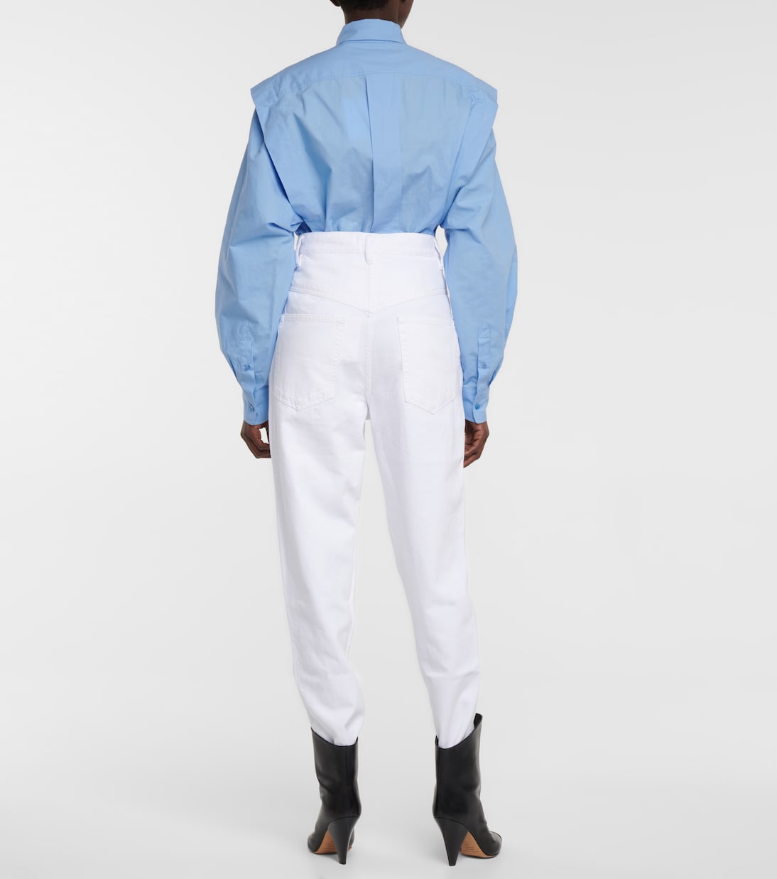 Dipadela high-rise tapered jeans | Isabel Marant