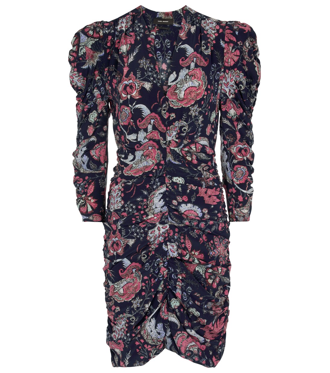 Celina floral stretch-silk minidress | Isabel Marant
