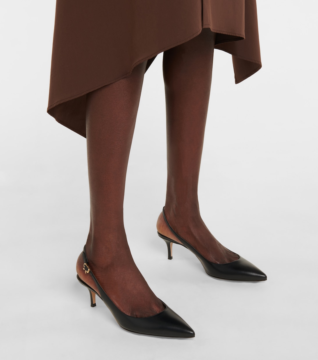 Salones destalonados Ribbon Sling 55 | Gianvito Rossi