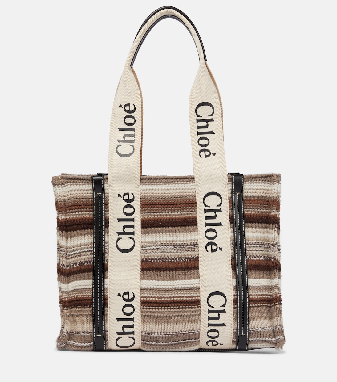 Cabas Woody Medium en cachemire recyclé | Chloé