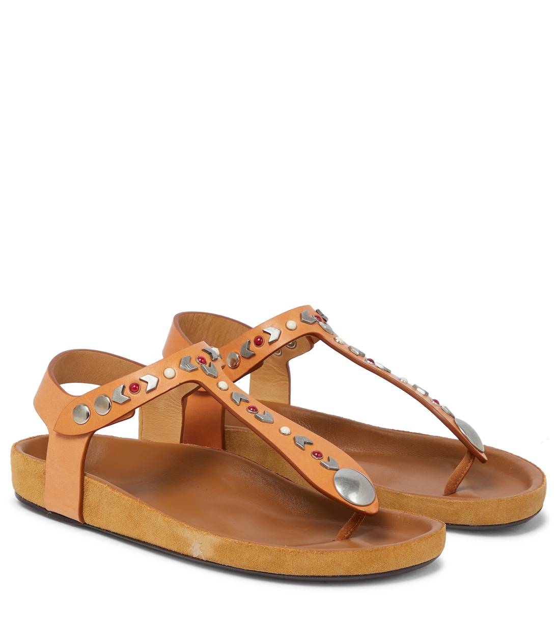 Sandales Enavy en cuir à ornements | Isabel Marant