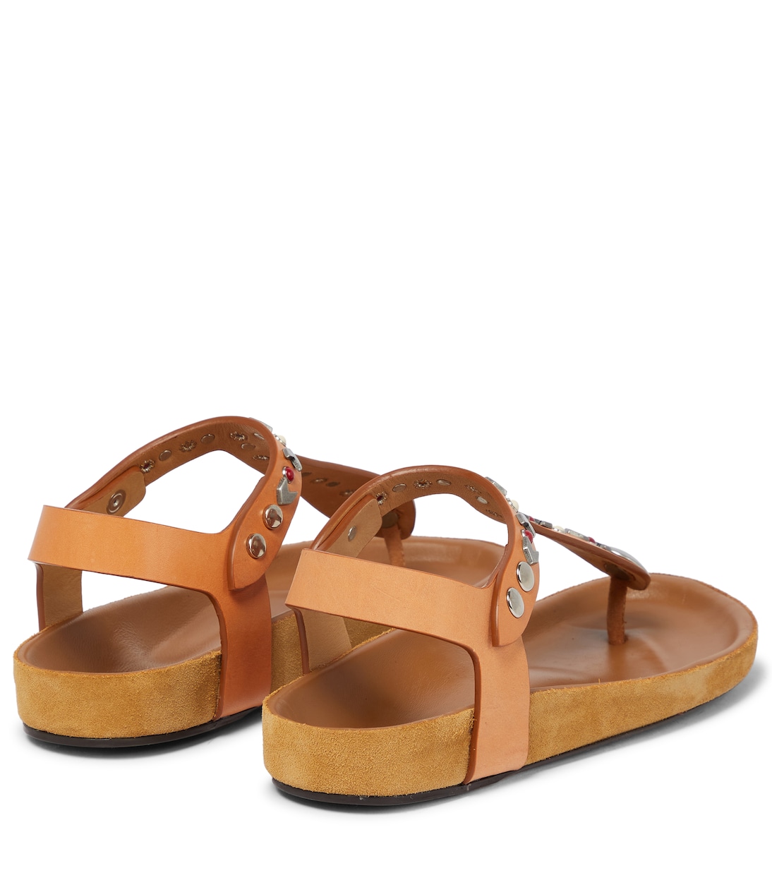 Sandales Enavy en cuir à ornements | Isabel Marant