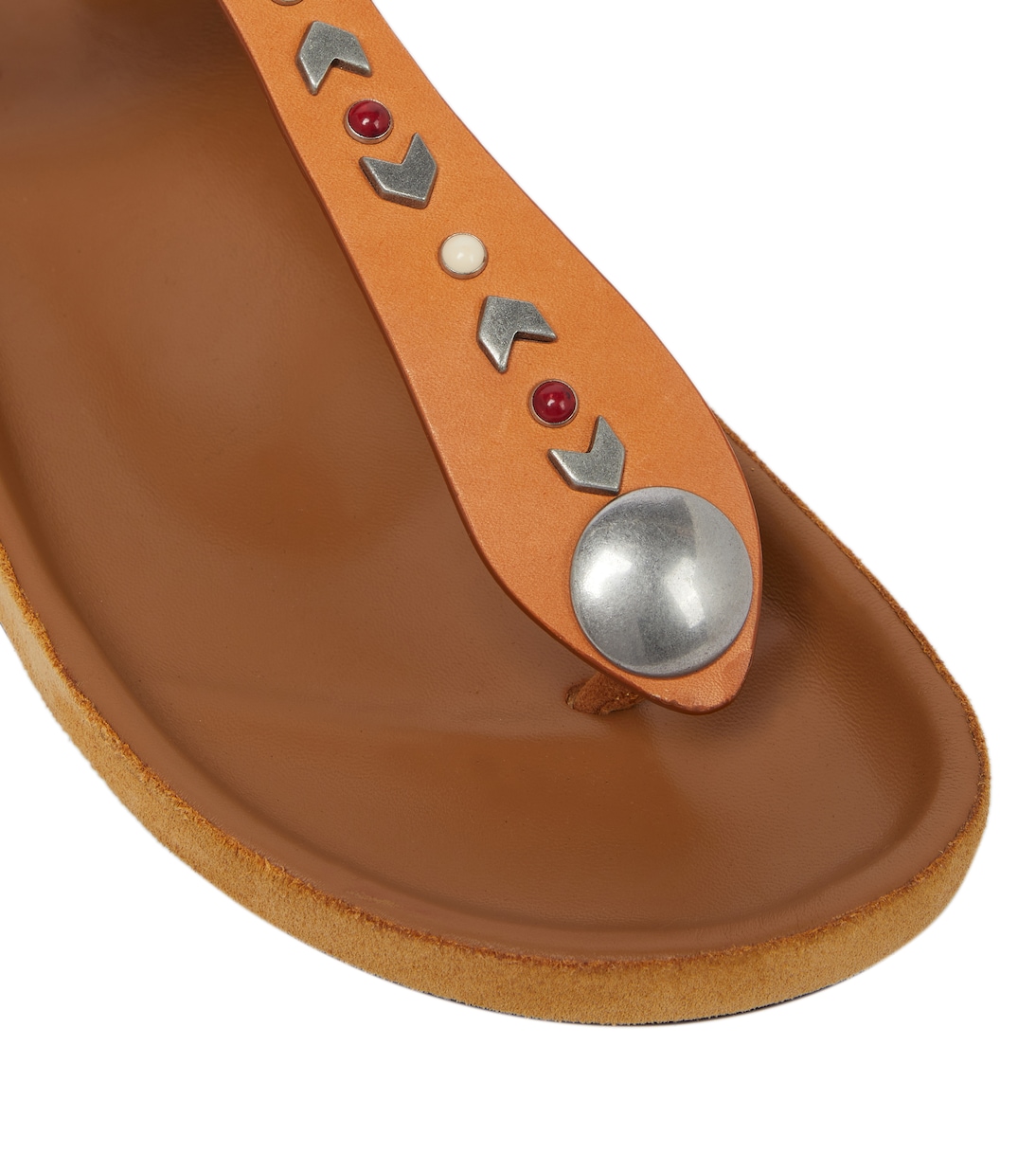 Sandales Enavy en cuir à ornements | Isabel Marant