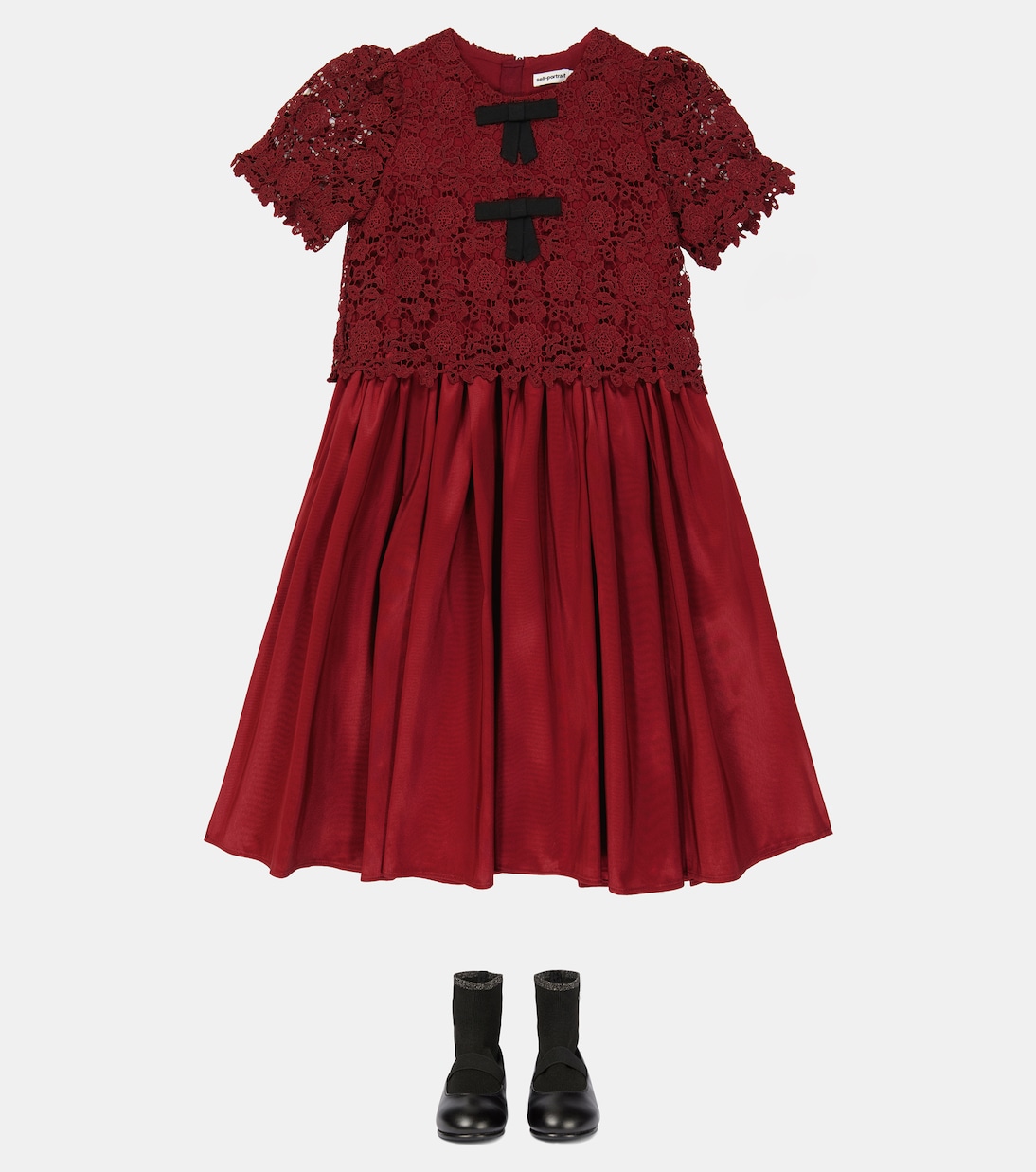 Guipure lace dress | Self-Portrait Kids