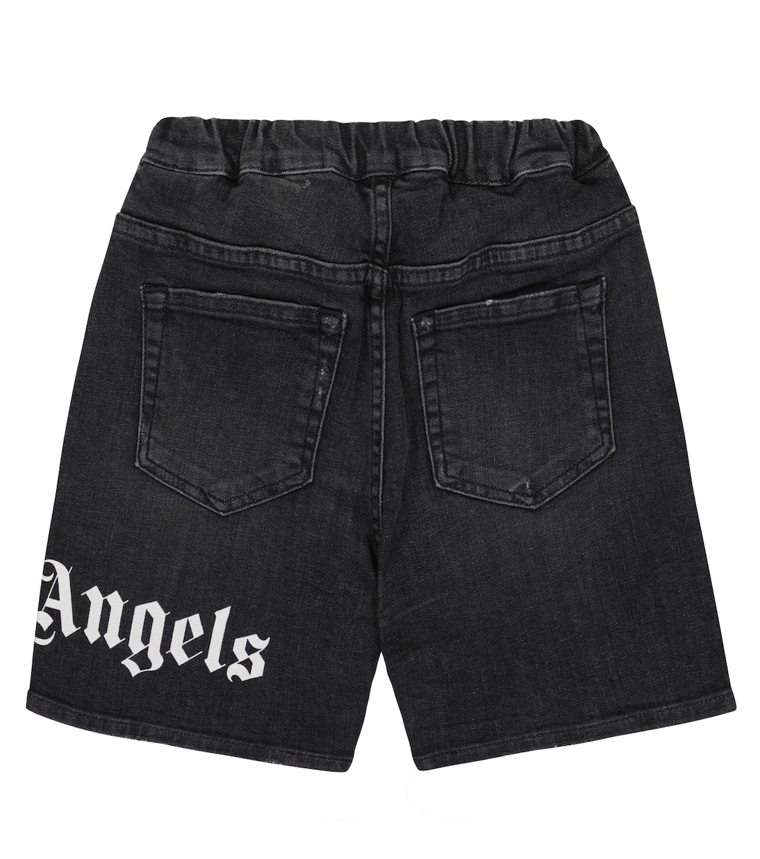 Shorts vaqueros con logo | Palm Angels Kids