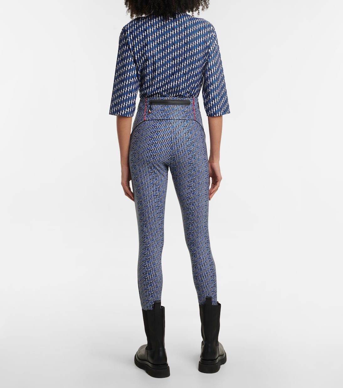 Leggings de tiro alto estampados | Moncler Grenoble