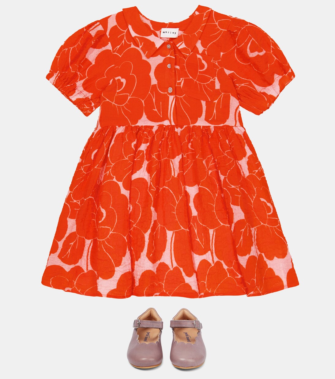 Vestido Pony de algodón floral | Morley