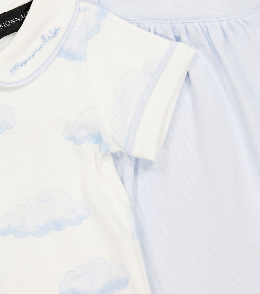 Bébé – Ensemble body et salopette en coton | Monnalisa