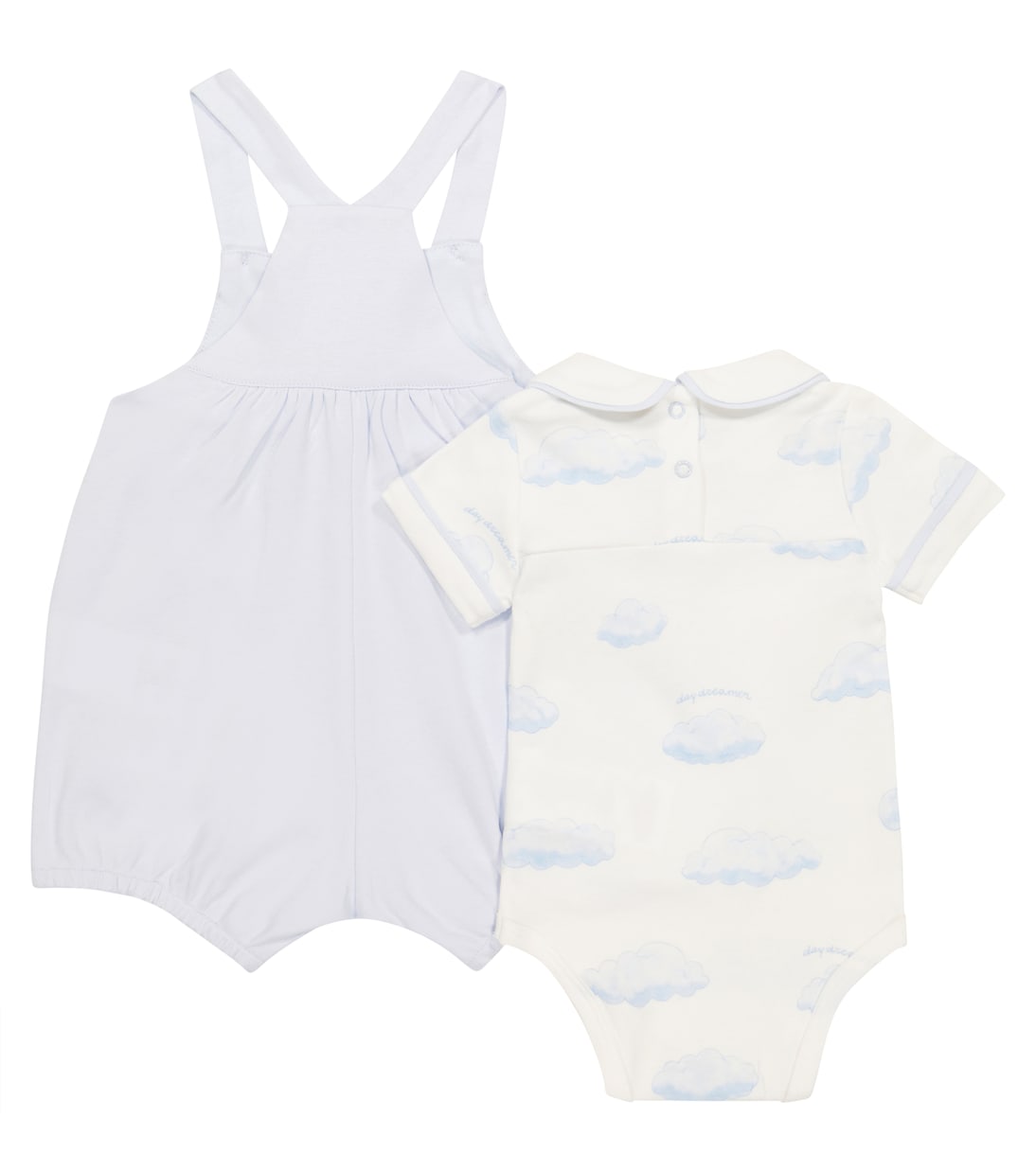Bébé – Ensemble body et salopette en coton | Monnalisa