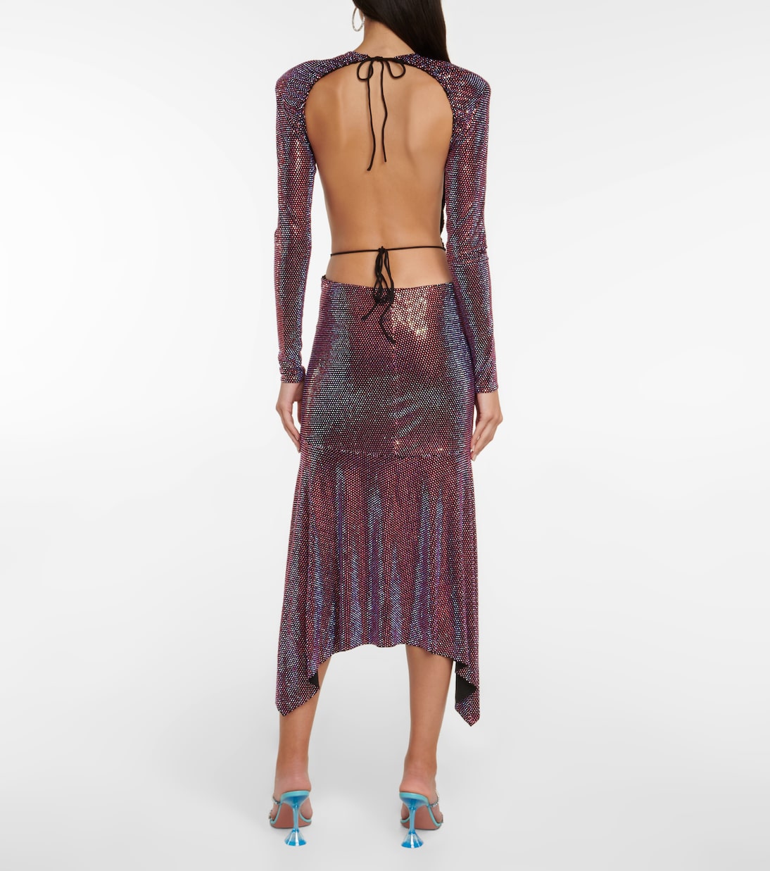 Metallic ruched maxi dress | Alexandre Vauthier