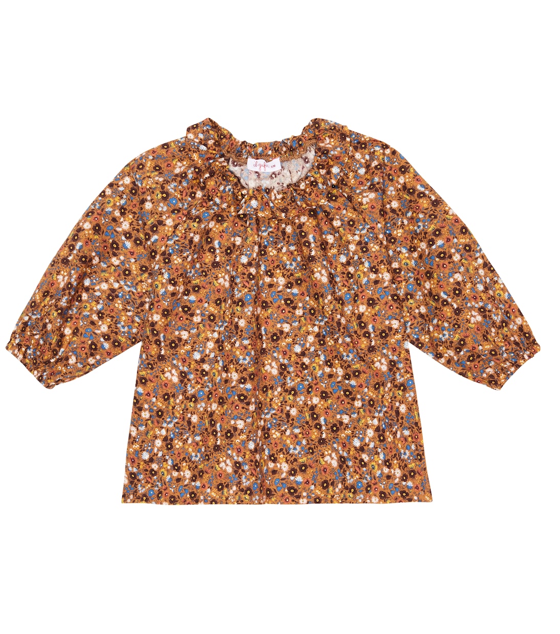 Baby - Top in cotone con stampa | Il Gufo