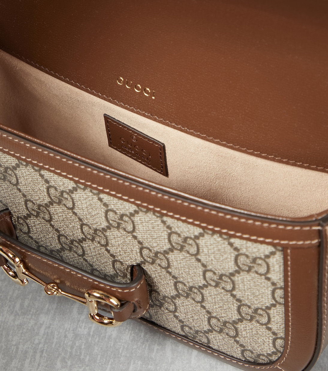 Gucci Horsebit 1955 canvas shoulder bag | Gucci