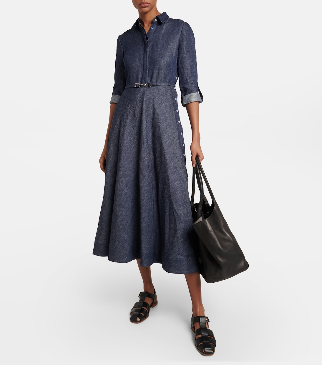 Marley denim midi dress | Gabriela Hearst