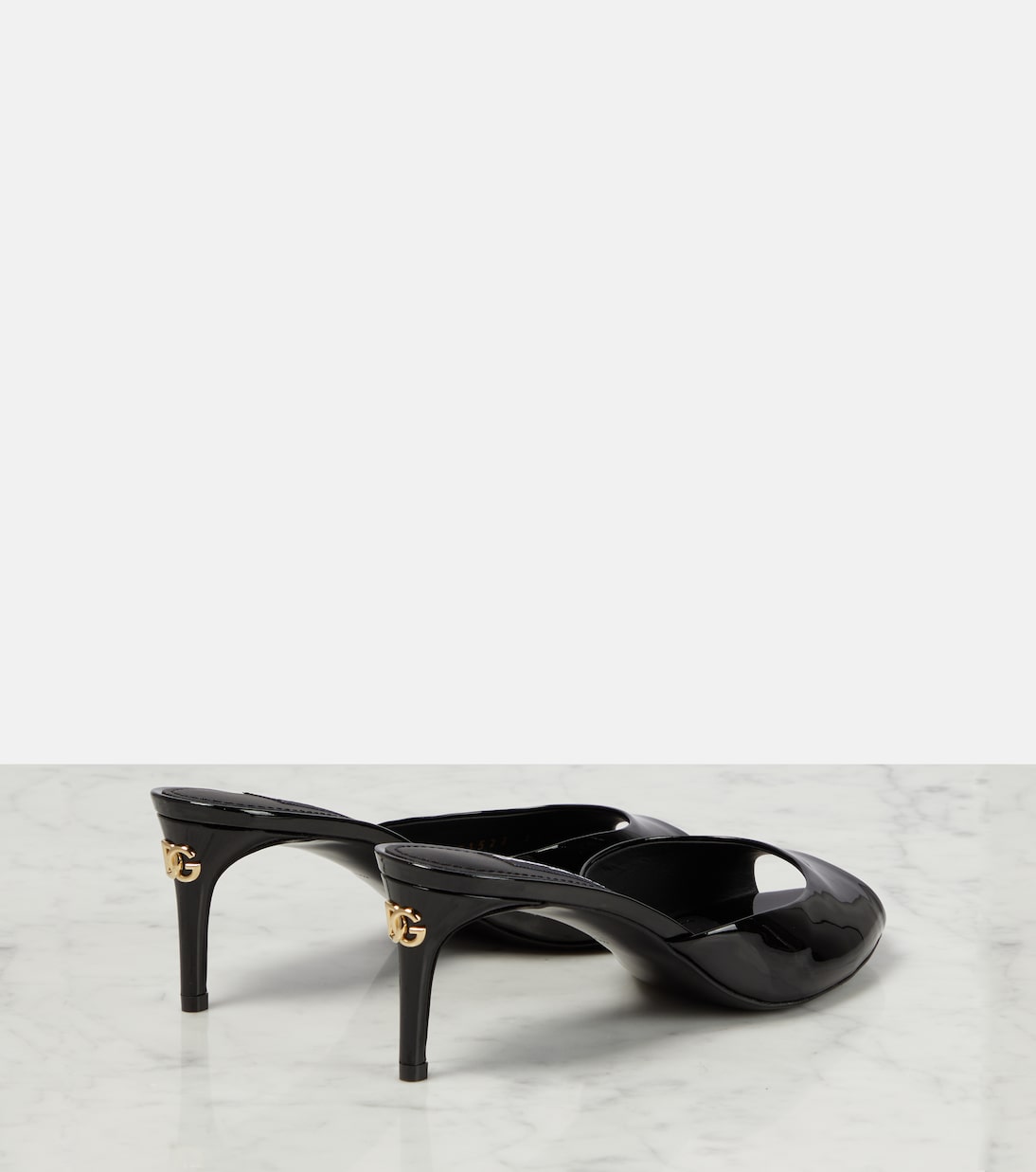 Gucci patent mules 2025