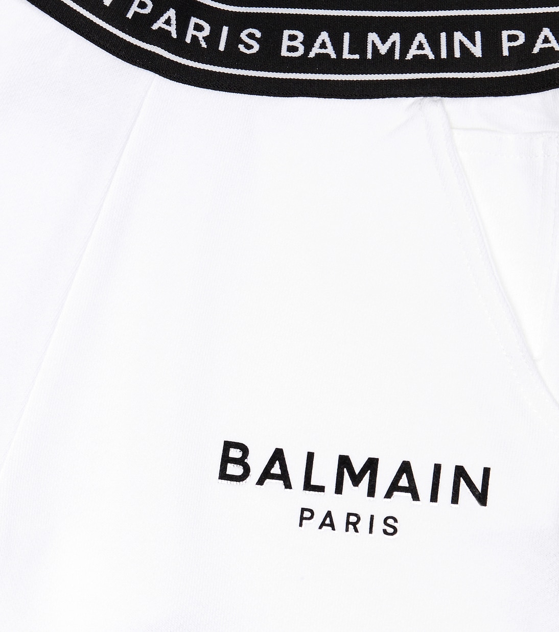 Short en coton à logo | Balmain Kids