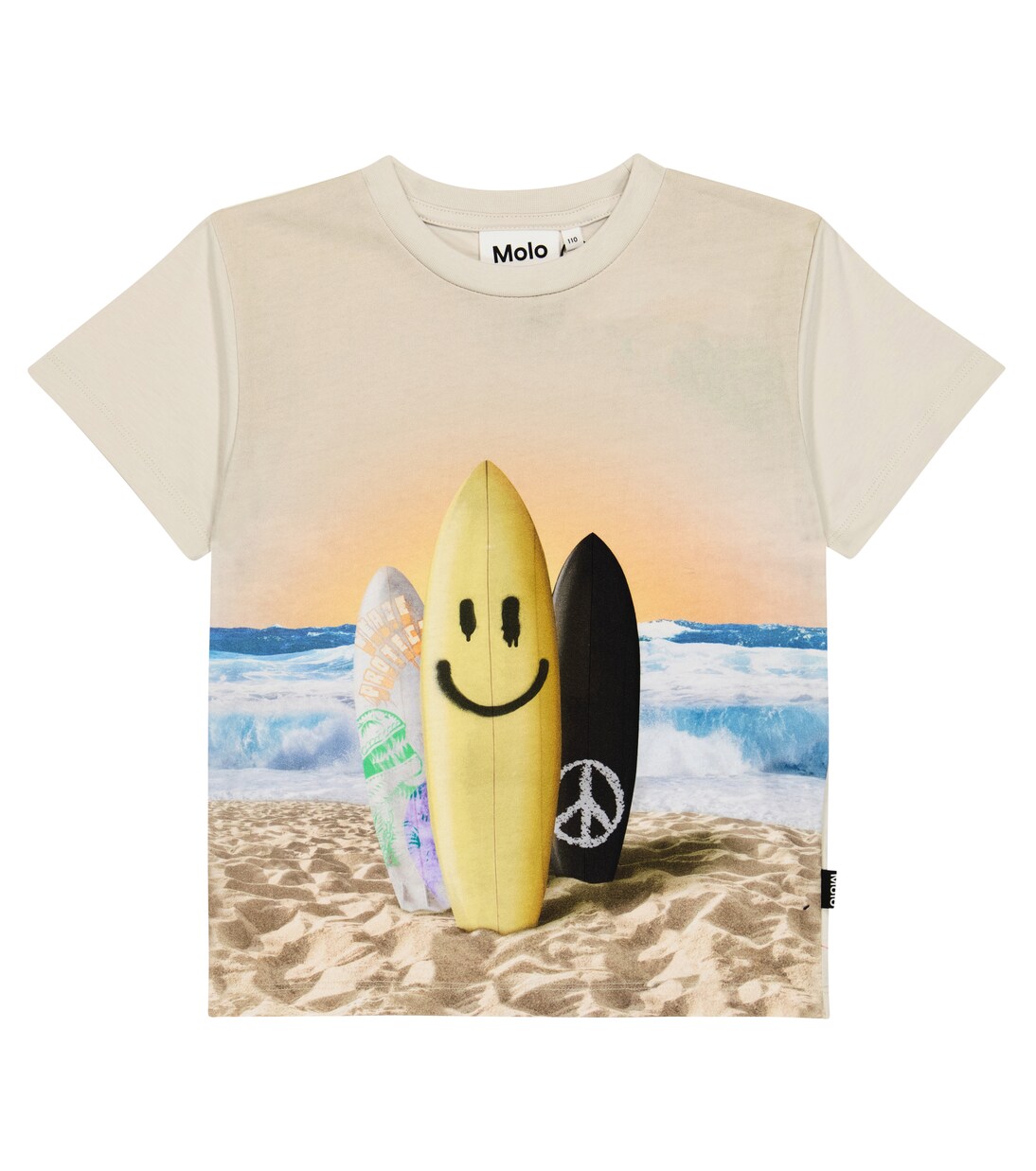 Camiseta Rame de algodón estampada | Molo