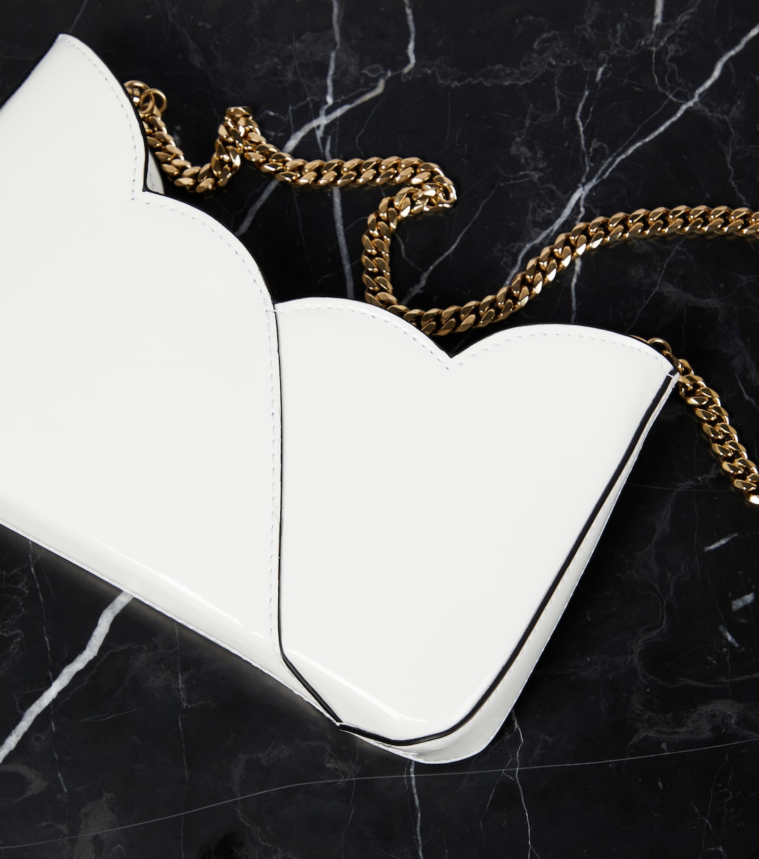Clutch Hot Chick Small in vernice | Christian Louboutin