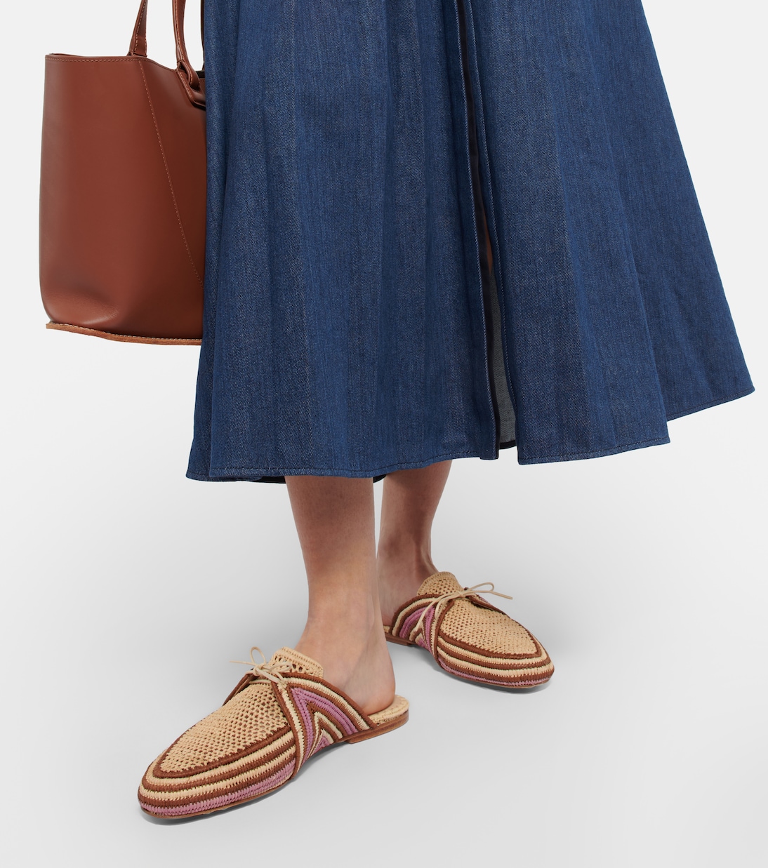 Mules Harriet in rafia | Gabriela Hearst