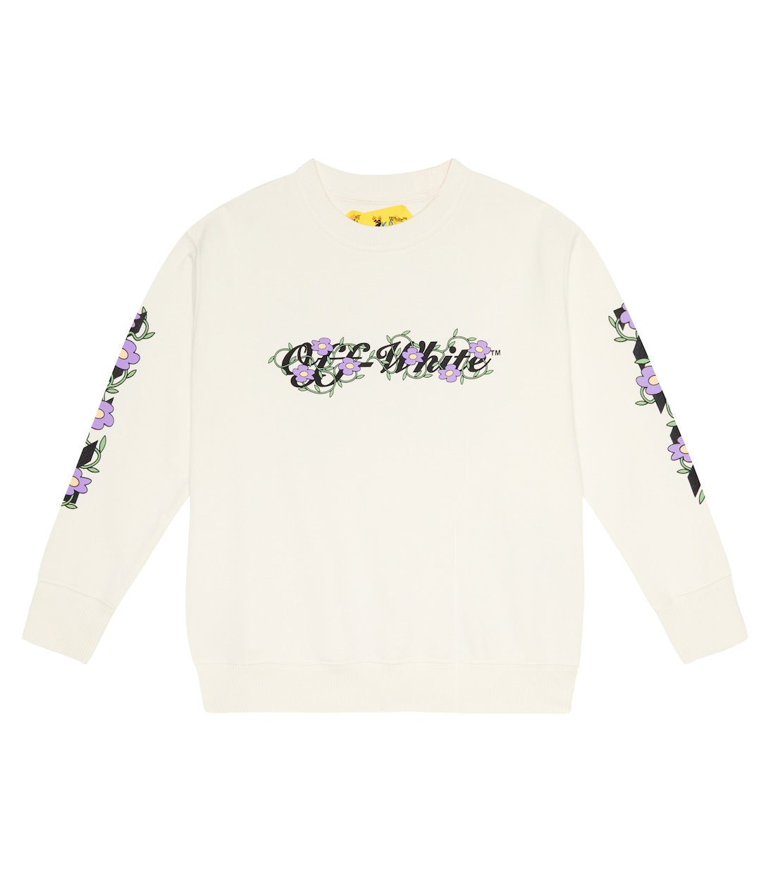 Sudadera de algodón estampada | Off-White Kids