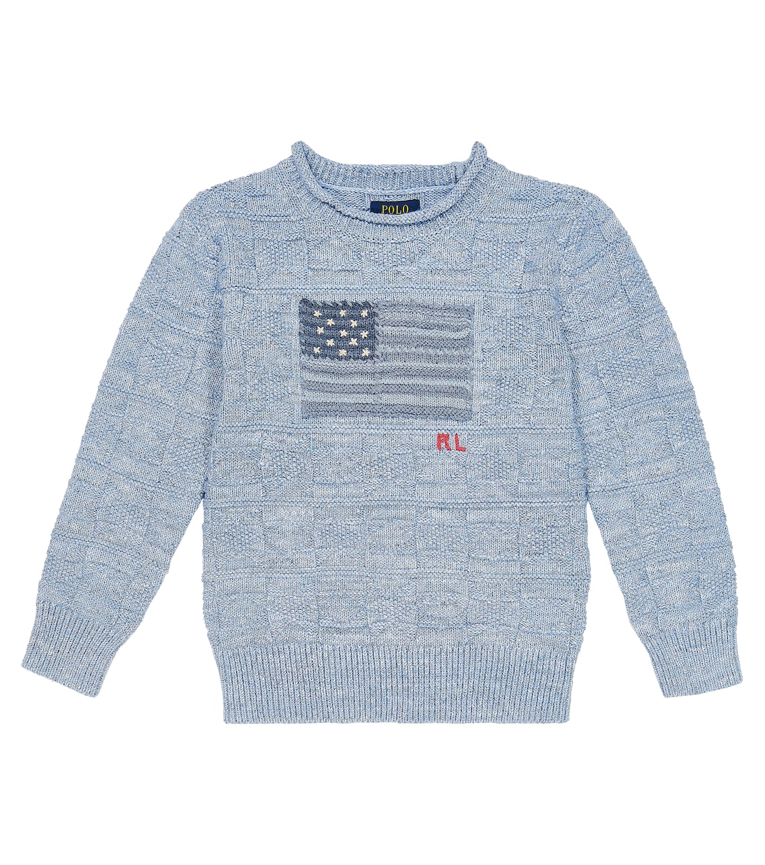 Pull intarsia en coton | Polo Ralph Lauren Kids