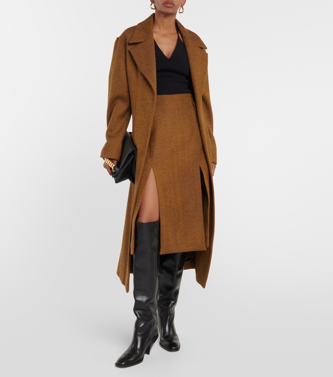 Wool-blend coat | Victoria Beckham