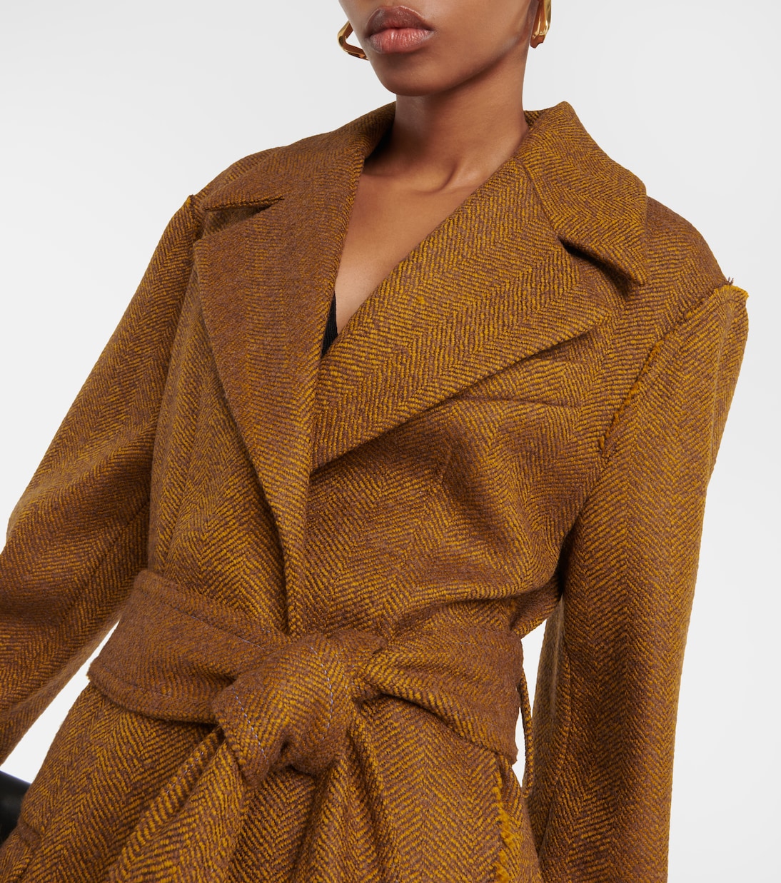 Wool-blend coat | Victoria Beckham