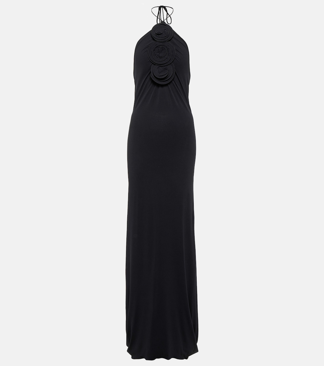 Halterneck jersey gown | Magda Butrym