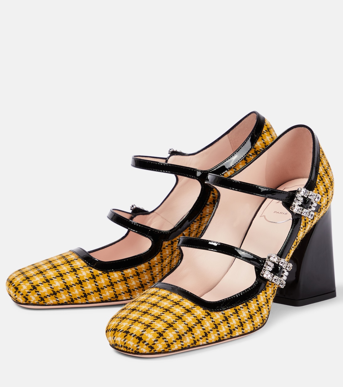 Pumps Très Vivier Babies Mini a quadri | Roger Vivier