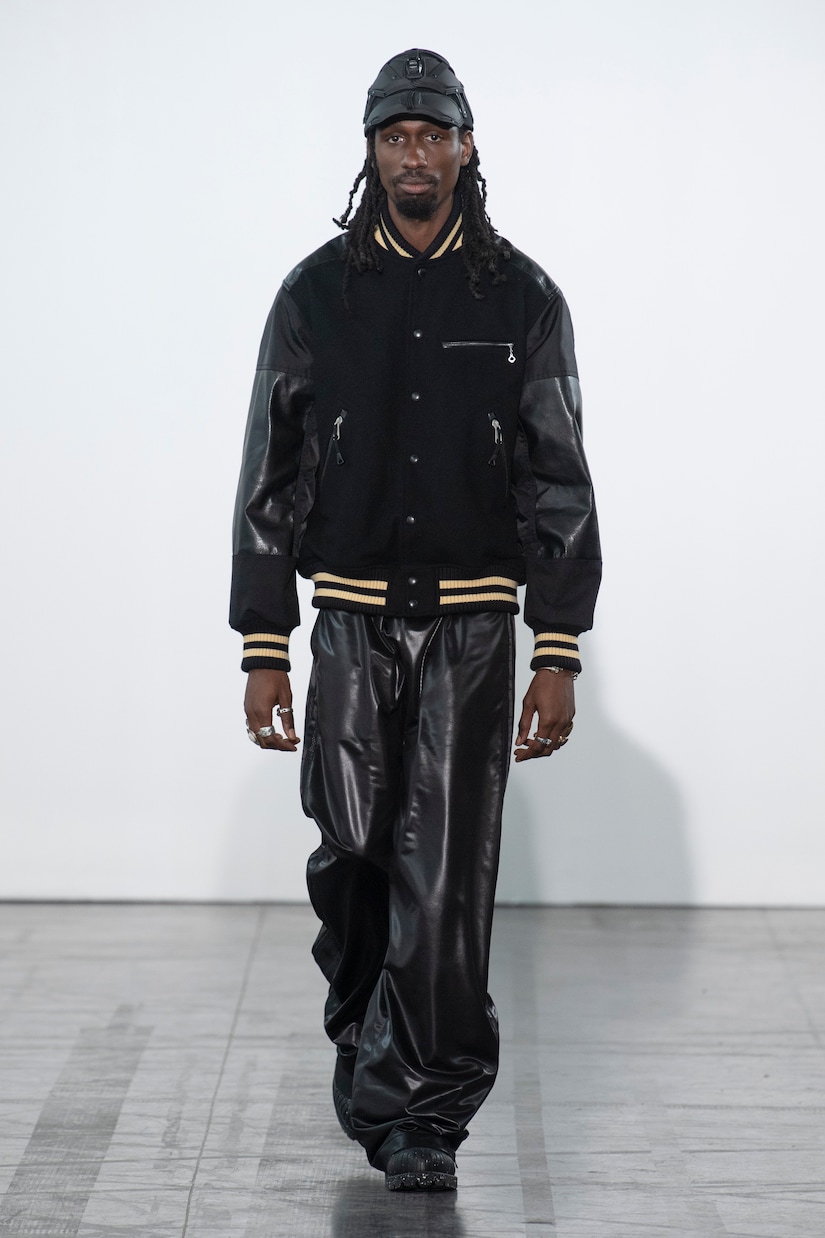 Wool-blend varsity jacket | Junya Watanabe