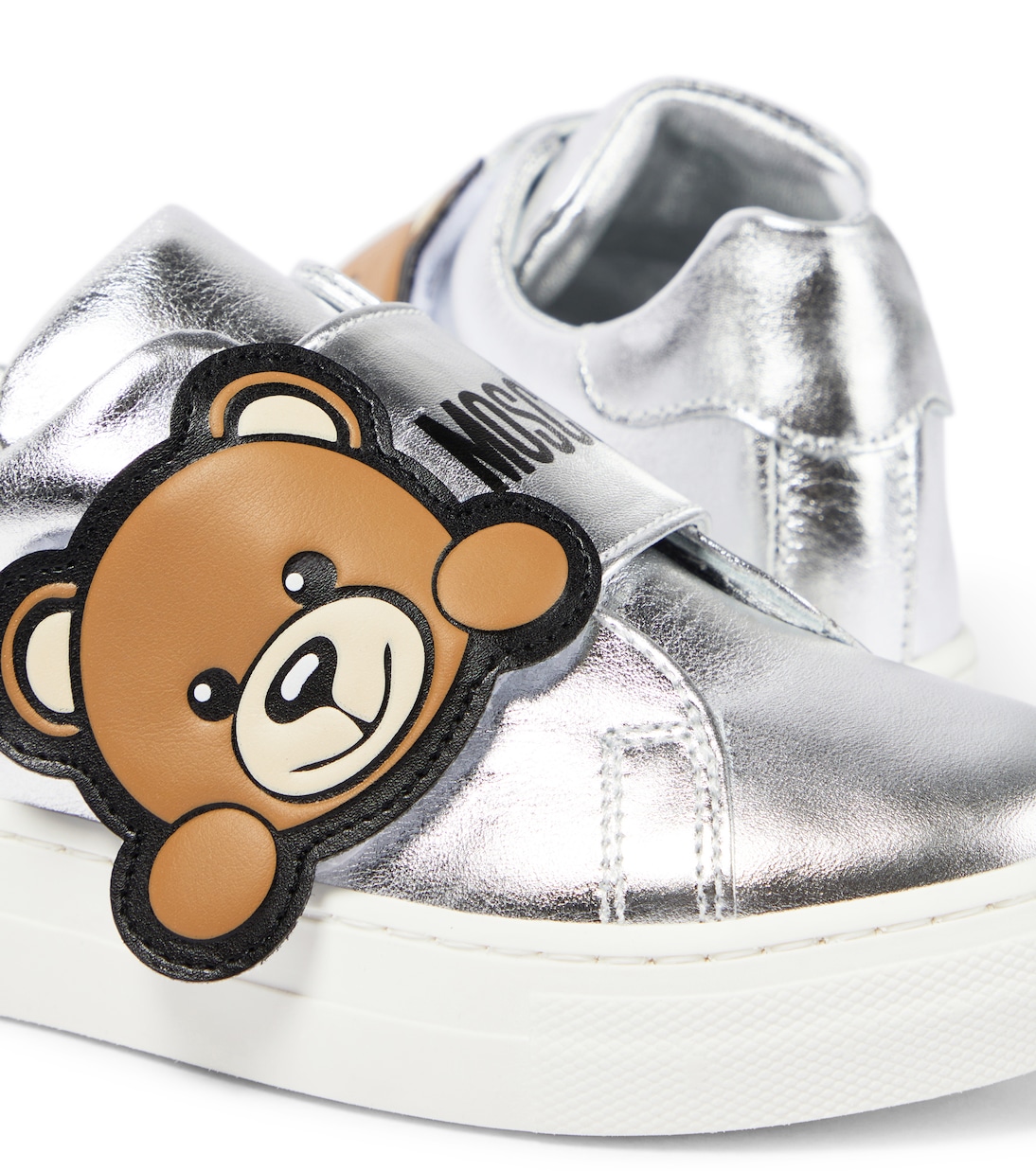 Baskets Teddy Bear en cuir | Moschino Kids