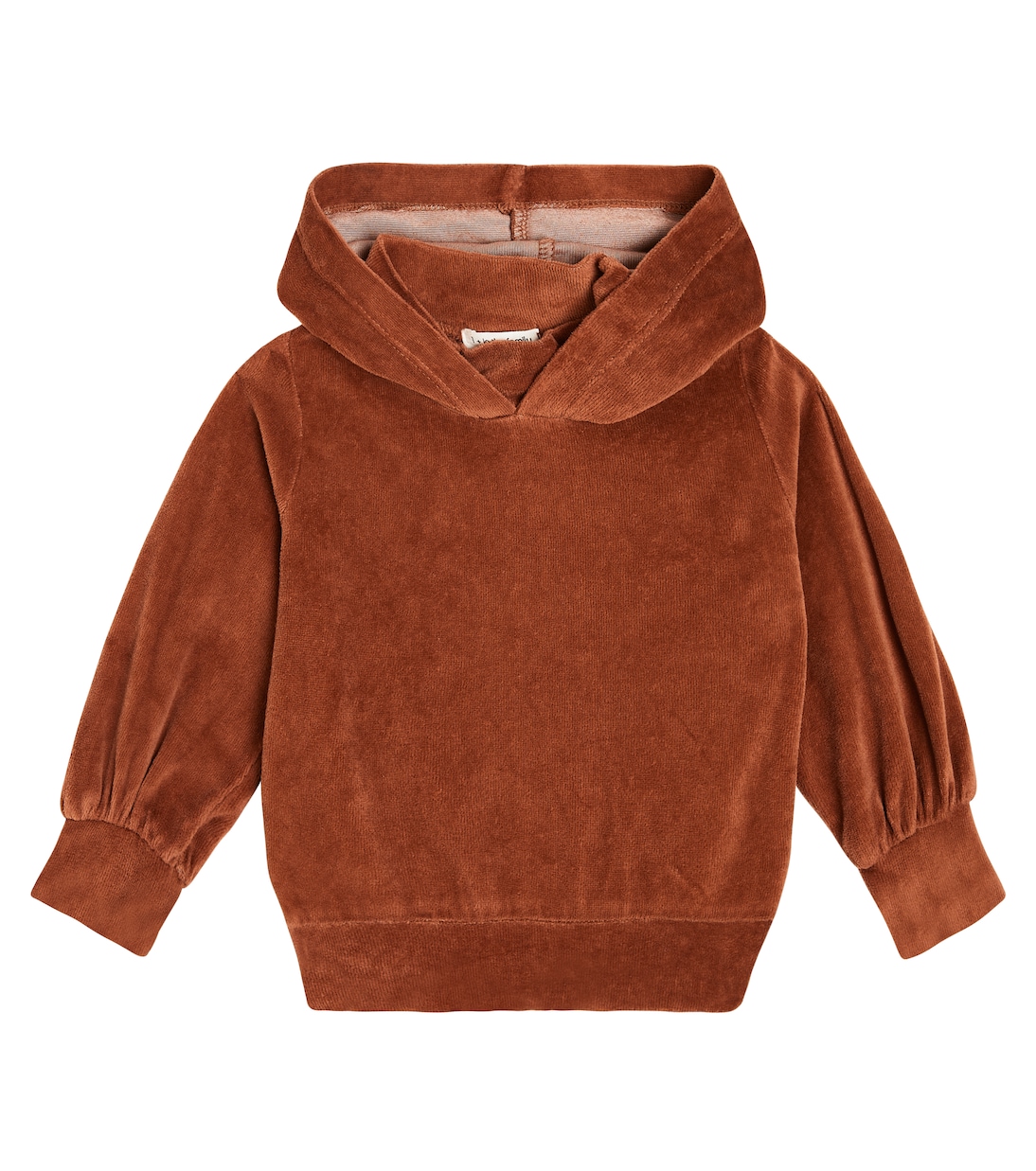 Baby - Felpa Albina in misto cotone con cappuccio | 1 + in the Family