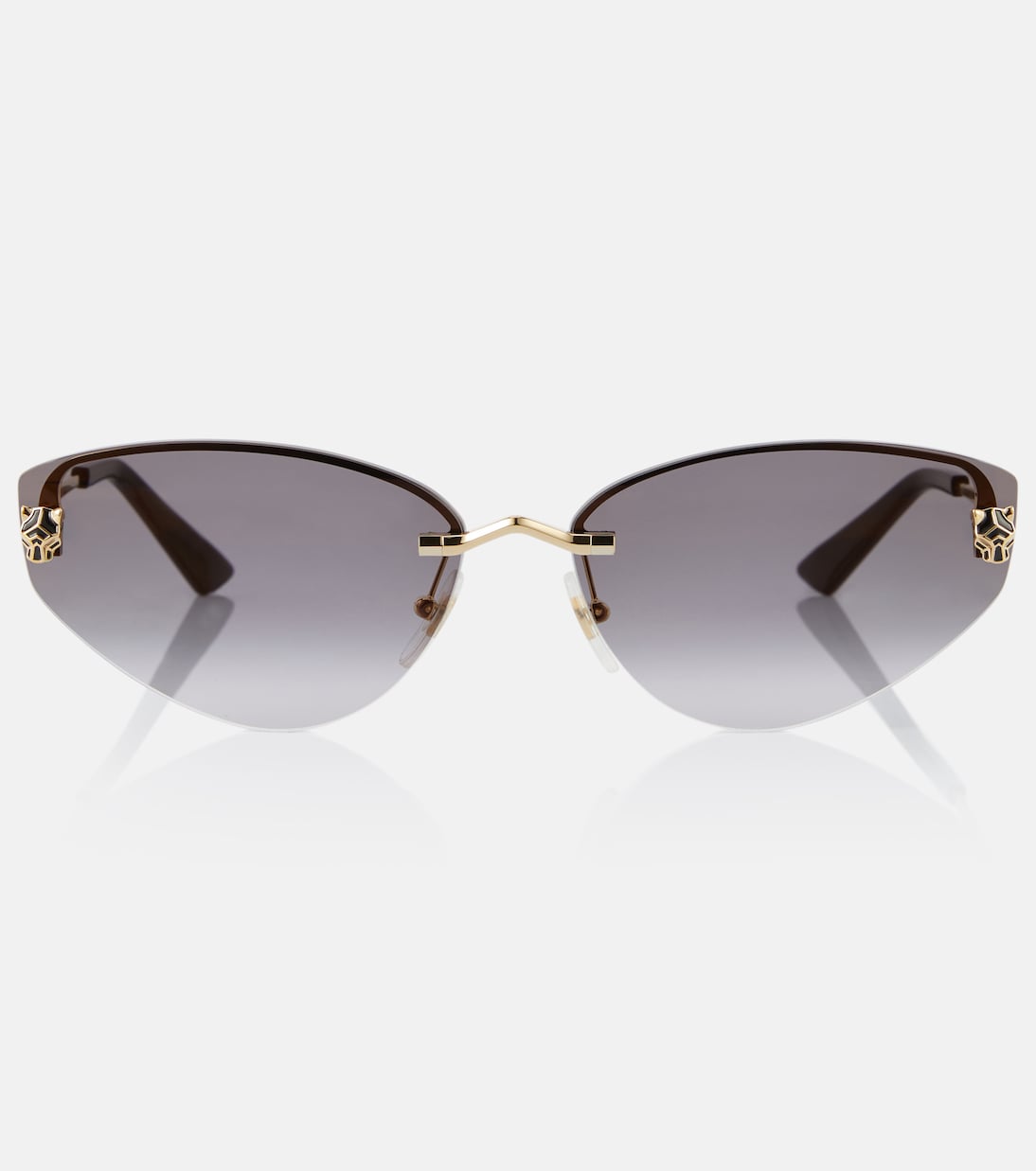Occhiali da sole CARTIER stile cat-eye per giovani alla moda