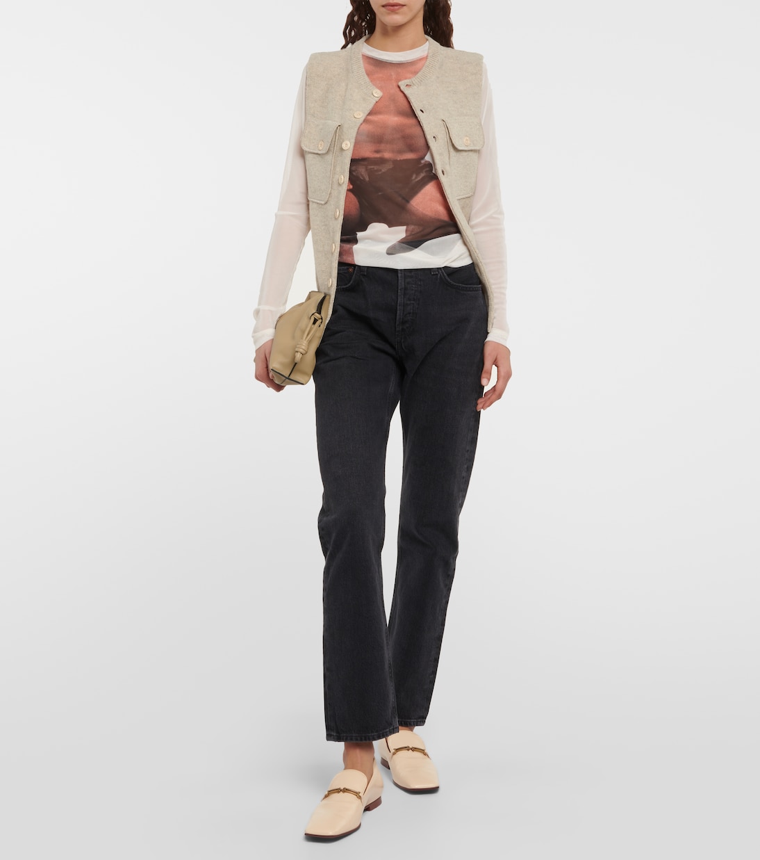 Parker Long mid-rise straight jeans | Agolde