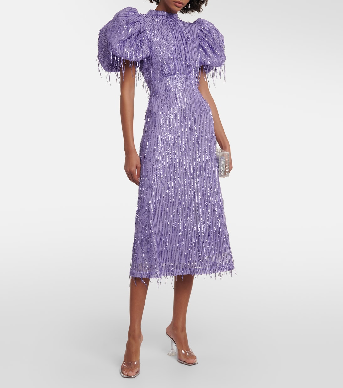 Abito midi Noon con paillettes | Rotate