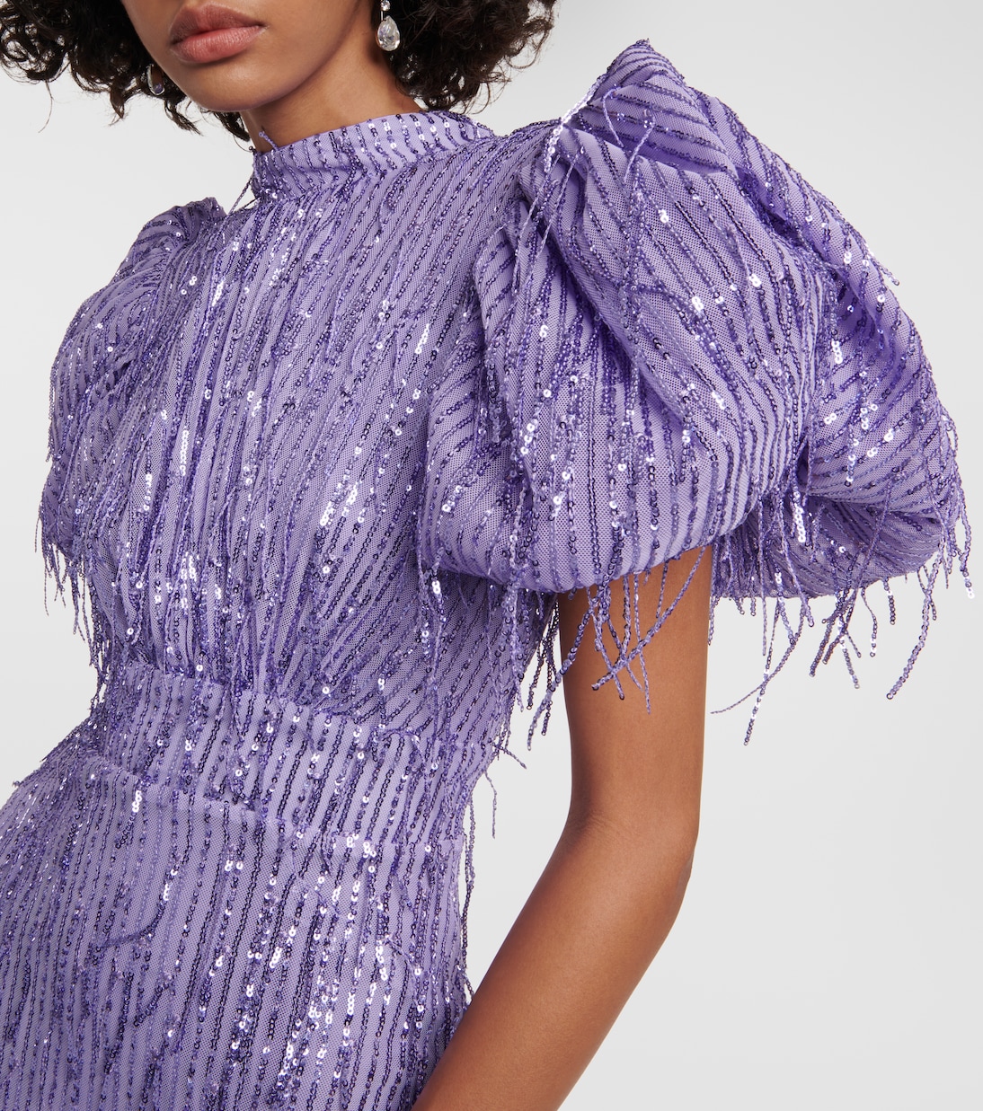 Abito midi Noon con paillettes | Rotate